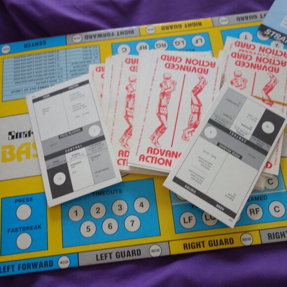 Vintage 1981 Strat-O-Magic Pro Basketball with Larry Bird & Magic Johnson - Picture 13 of 16